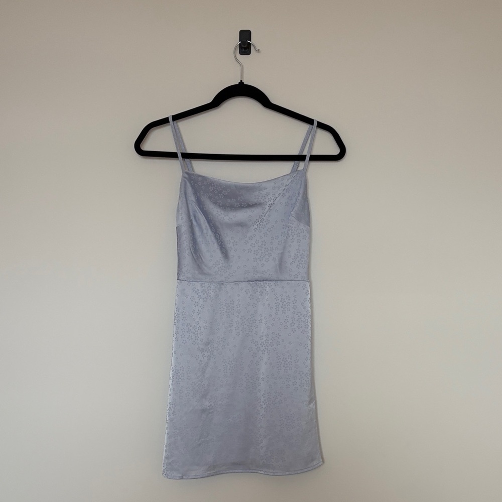 Hollister Light Gray Mini Dress
